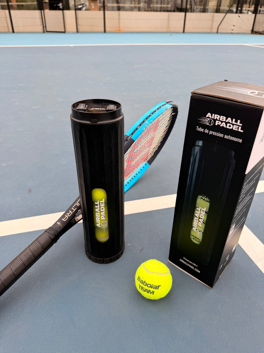 PRESURIZADOR ELÉCTRICO™ AIRBALL PADEL y tenis